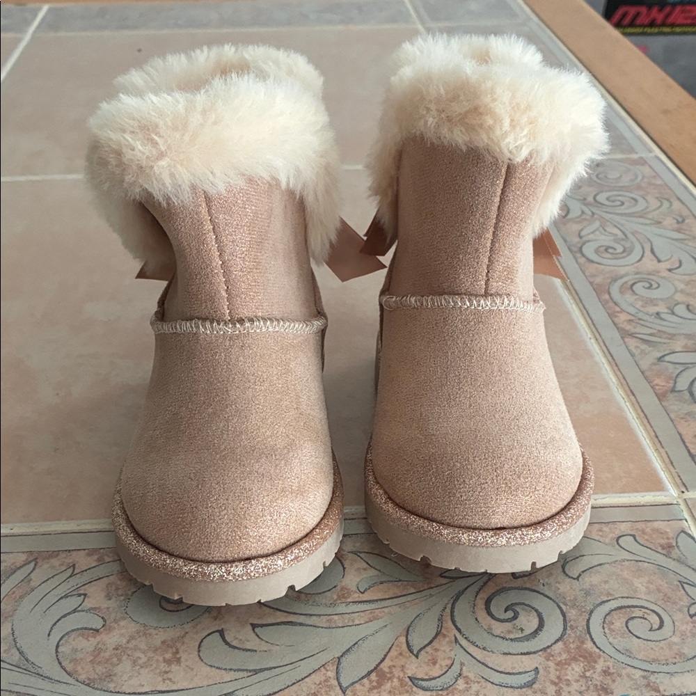 Toddler Tan Boots